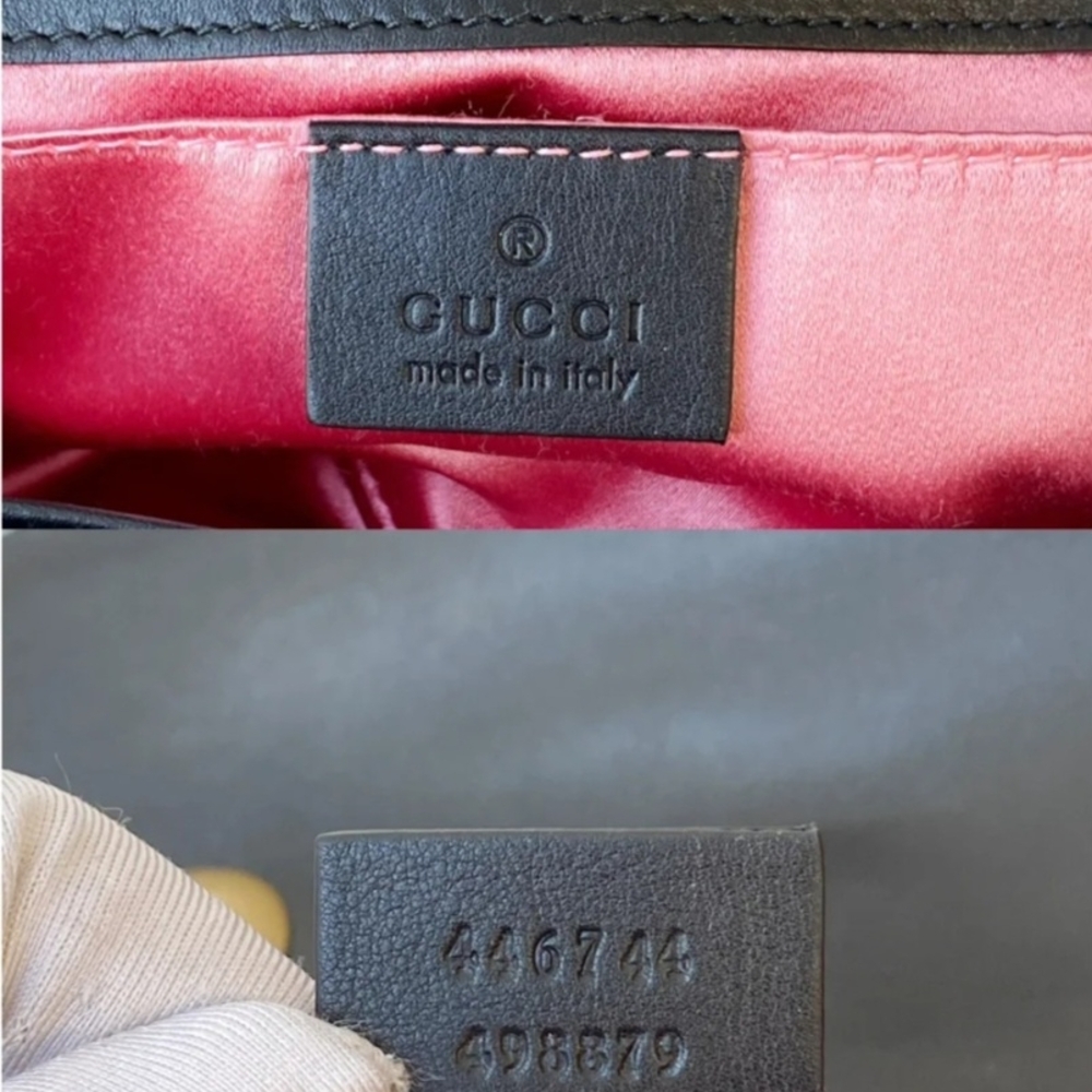 Gucci Marmont Velvet Shoulder Bag - Picture 7 of 16